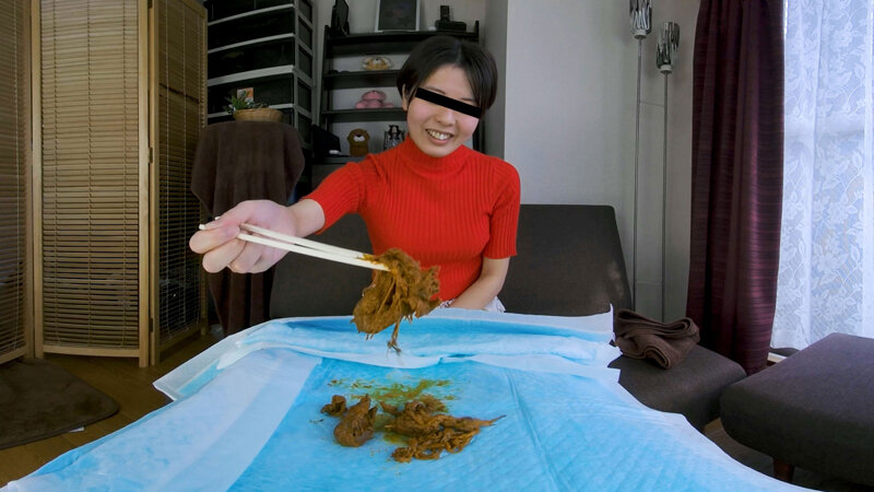 可愛くて性格もいい娘が精一杯ウンコします。恥ずかしがりながら脱糞